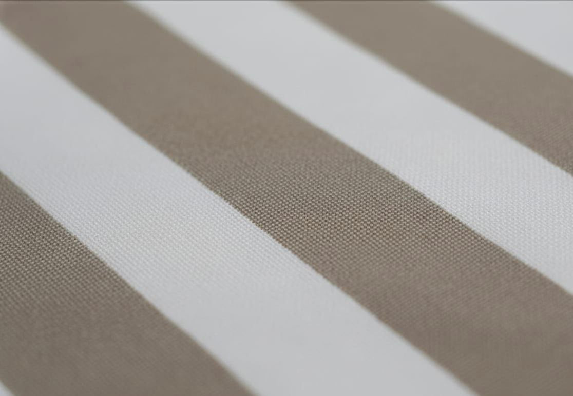 Beige White Stripe Shirt