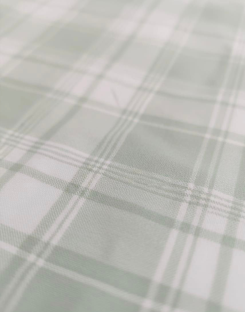 Sage Green Plaid Shirt